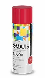 Эмаль аэрозольная Лакра Color универсальная  Черный глянцевый 520 мл