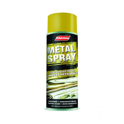 Эмаль аэрозольная PARADE Metal Spray Paint RAL9006 Бело-Алюминий 400 мл
