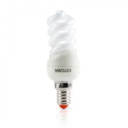 Лампа энергосберегающая WOLTA 10YFSP12E14