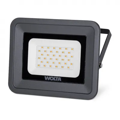 Светодиодный прожектор WFLY-30W/06 30Вт 3000К IP65 WOLTA
